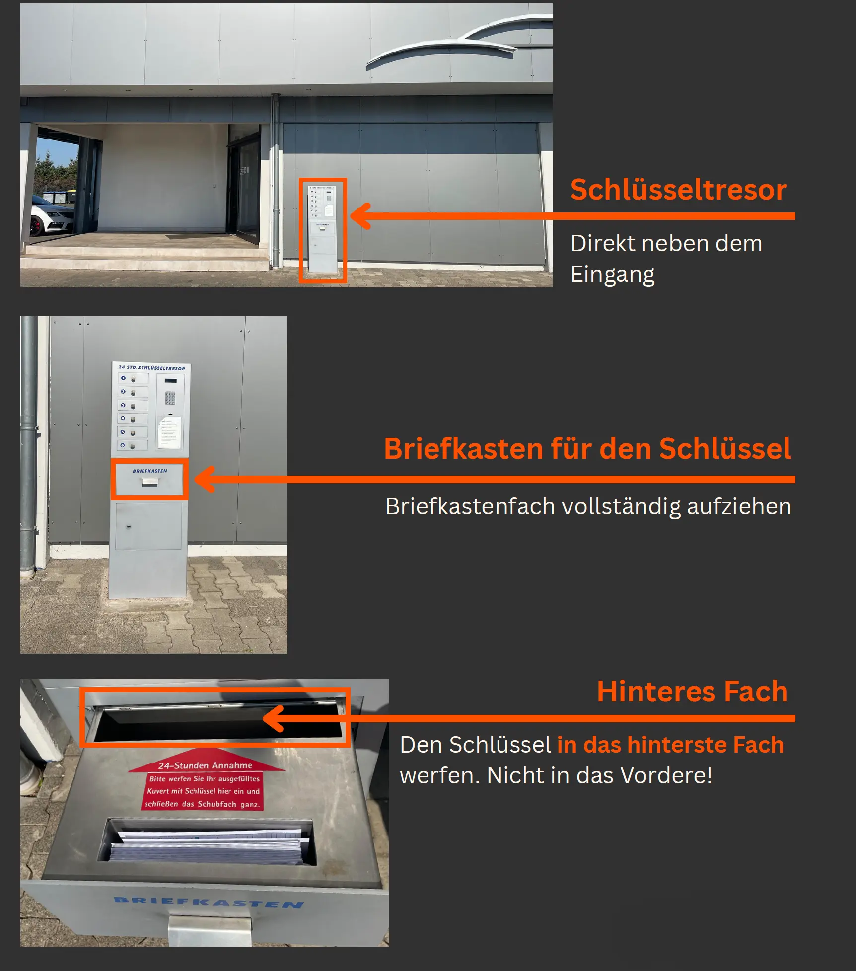 rueckgabe beschreibung