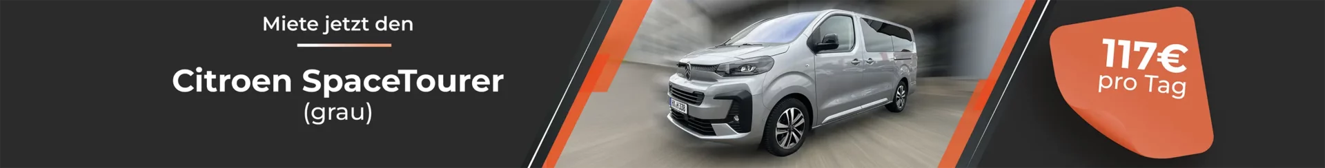 Citroen SpaceTourer grau mieten
