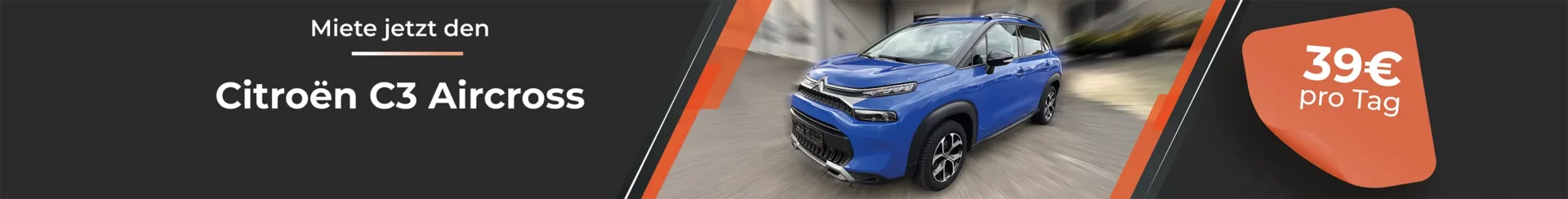 Citroën C3 Aircross mieten